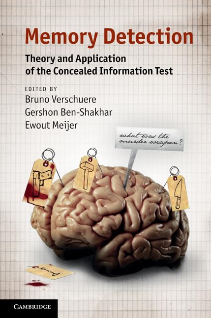 Memory Detection Theory and Application of Concealed Info Test