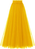 A Line Tulle Tea Length Skirt - Flattering Party & Evening Wear