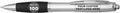 Personalized Ballpoint Pens With Rubber Grip, 100 Pack - Customizable