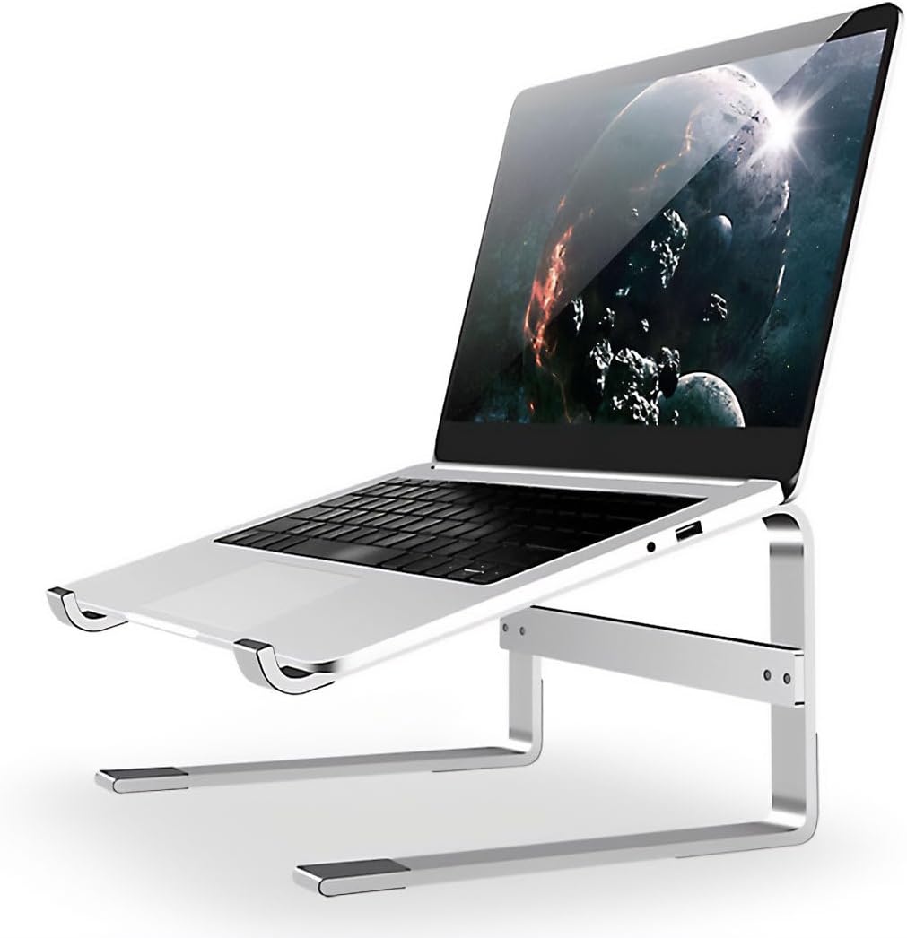 MMOBIEL Tall Laptop Stand - Ergonomic Riser - Universal Compatibility