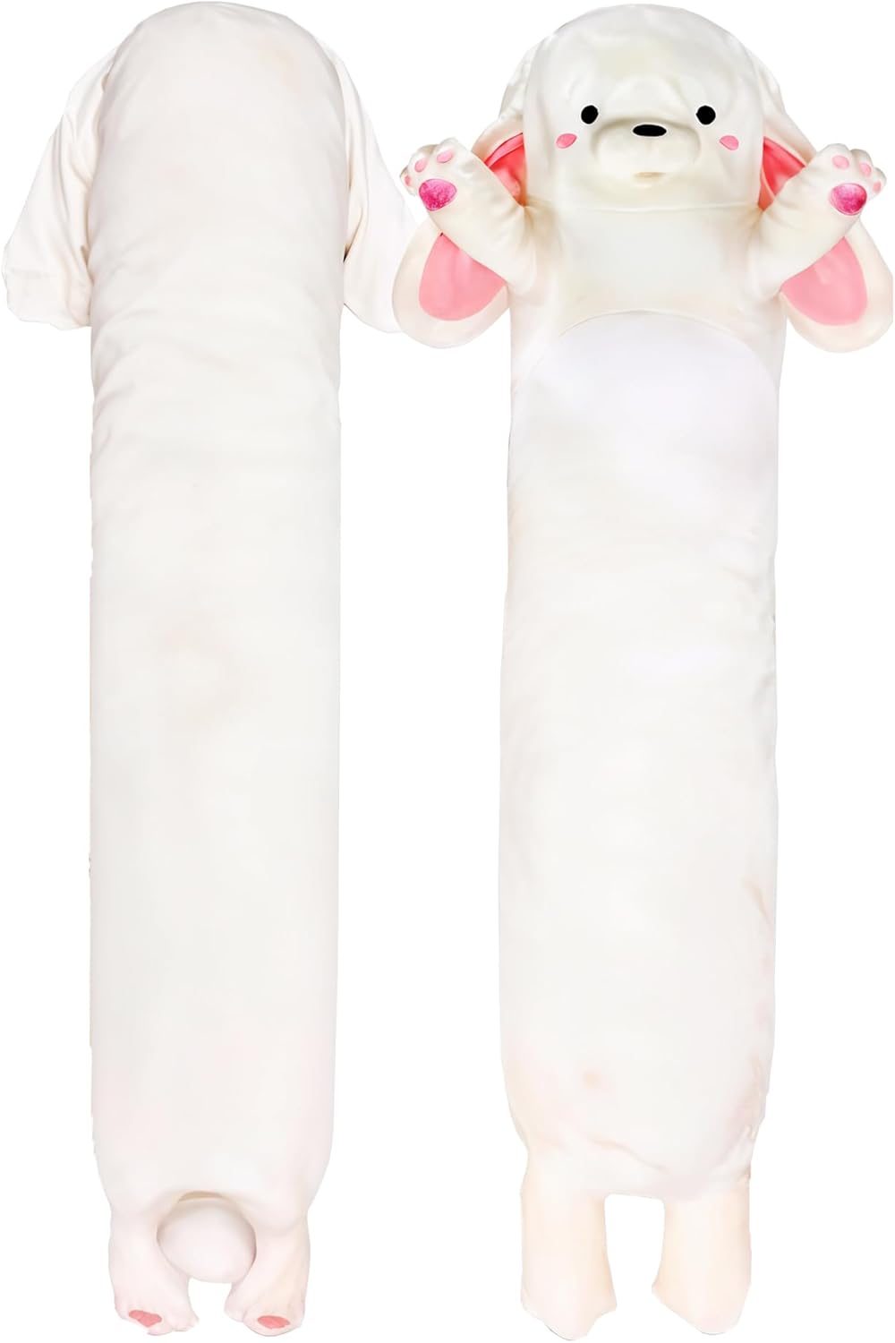 Big Bunny Plush Body Pillow for Kids - Soft Cuddle Toy