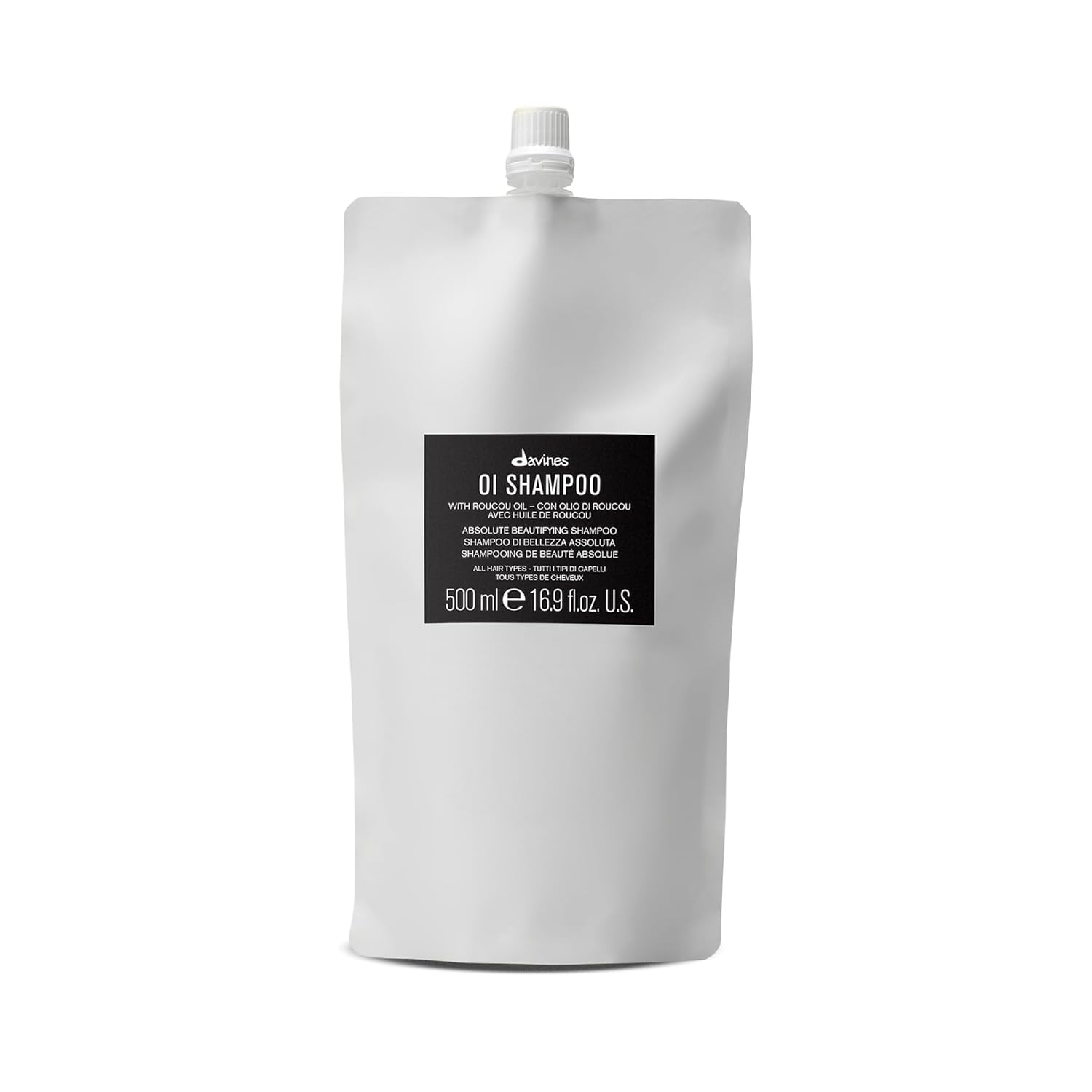 Davines OI Nourishing Shampoo for Silky-Smooth Shine & Volume