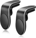Magnetic Phone Car Mount Air Vent Holder 2 Pack - Strong Magnetic Grip