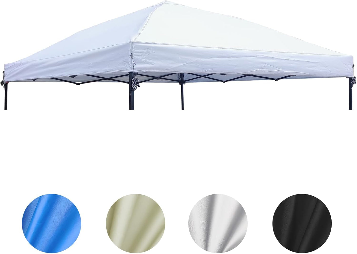 Waterproof Sunshade Canopy Top - 10x10ft