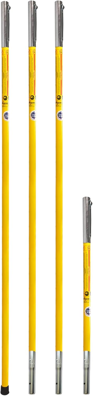 Jameson FG-6/3F Fiberglass Pole Set for Ultimate Performance