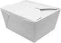 Karat Fold-To-Go 30oz Box Pack of 450 - Sturdy White Takeout Boxes