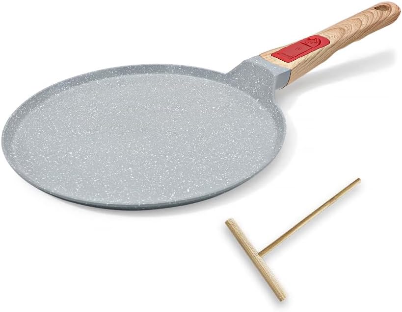 8 Inch Nonstick Crepe Pan - Easy Flip, Easy Clean