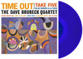 Time Out Blue Colored Vinyl - Classic Dave Brubeck Quartet