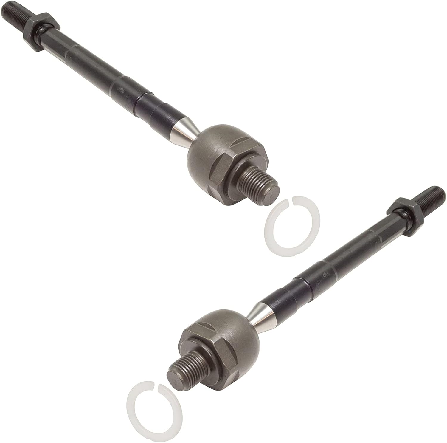 TRQ Front Inner Tie Rod Set for 2011-2017 Hyundai Elantra Models