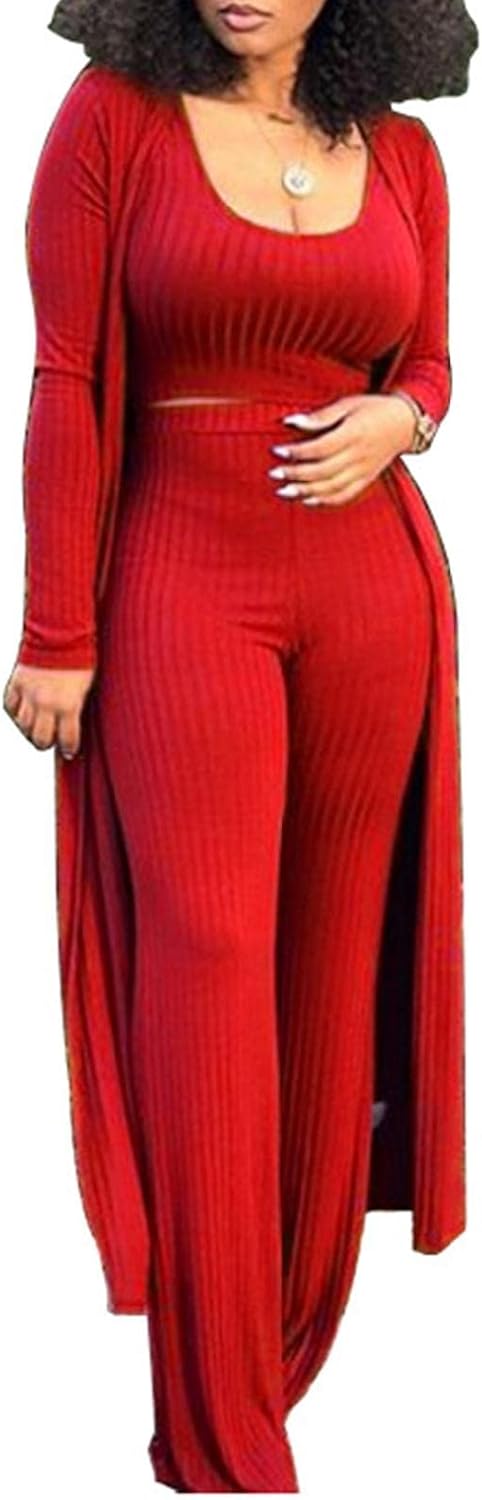 HANMAX Women's Tracksuit: Stylish 3 Piece Winter Outfit Set