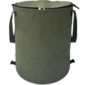 Pop up Camping Trash Can with Lid - Collapsible 24 Gallon Yard Bag