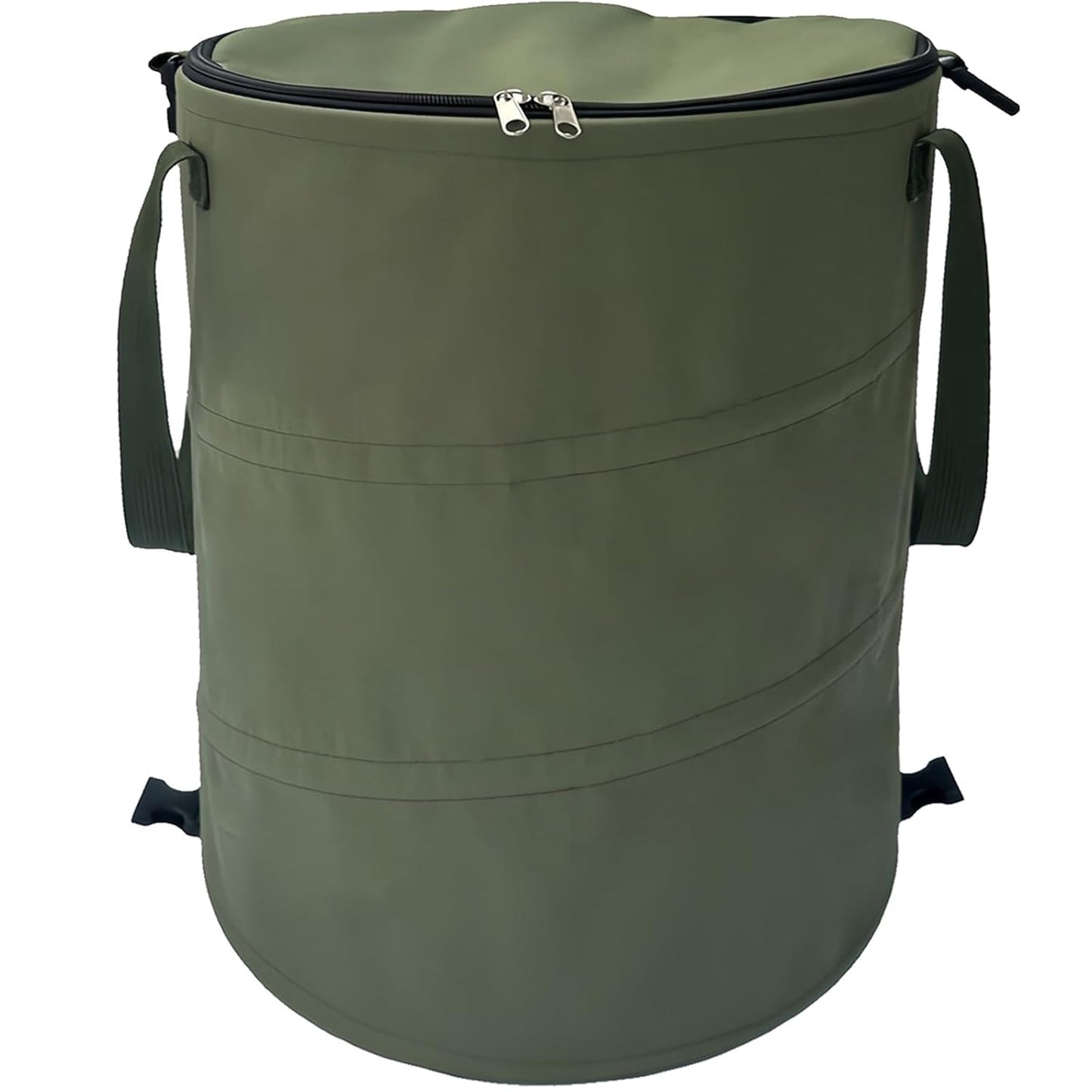 Pop up Camping Trash Can with Lid for Outdoor Activities