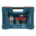 BOSCH MS4091C 91-Piece Drilling & Driving Mixed Bit Set - Versatile