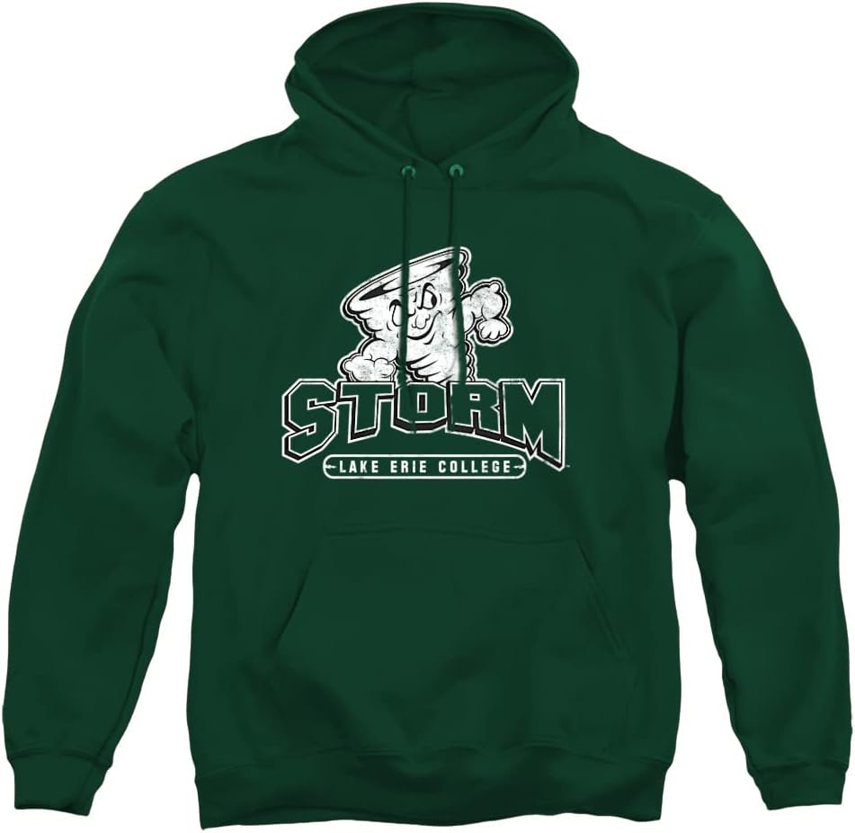 Official Collegiate Distressed Logo Hoodie for Everyday Wear