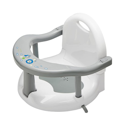 DAOLUAN Foldable Baby Bath Seat - Secure & Cute Design!