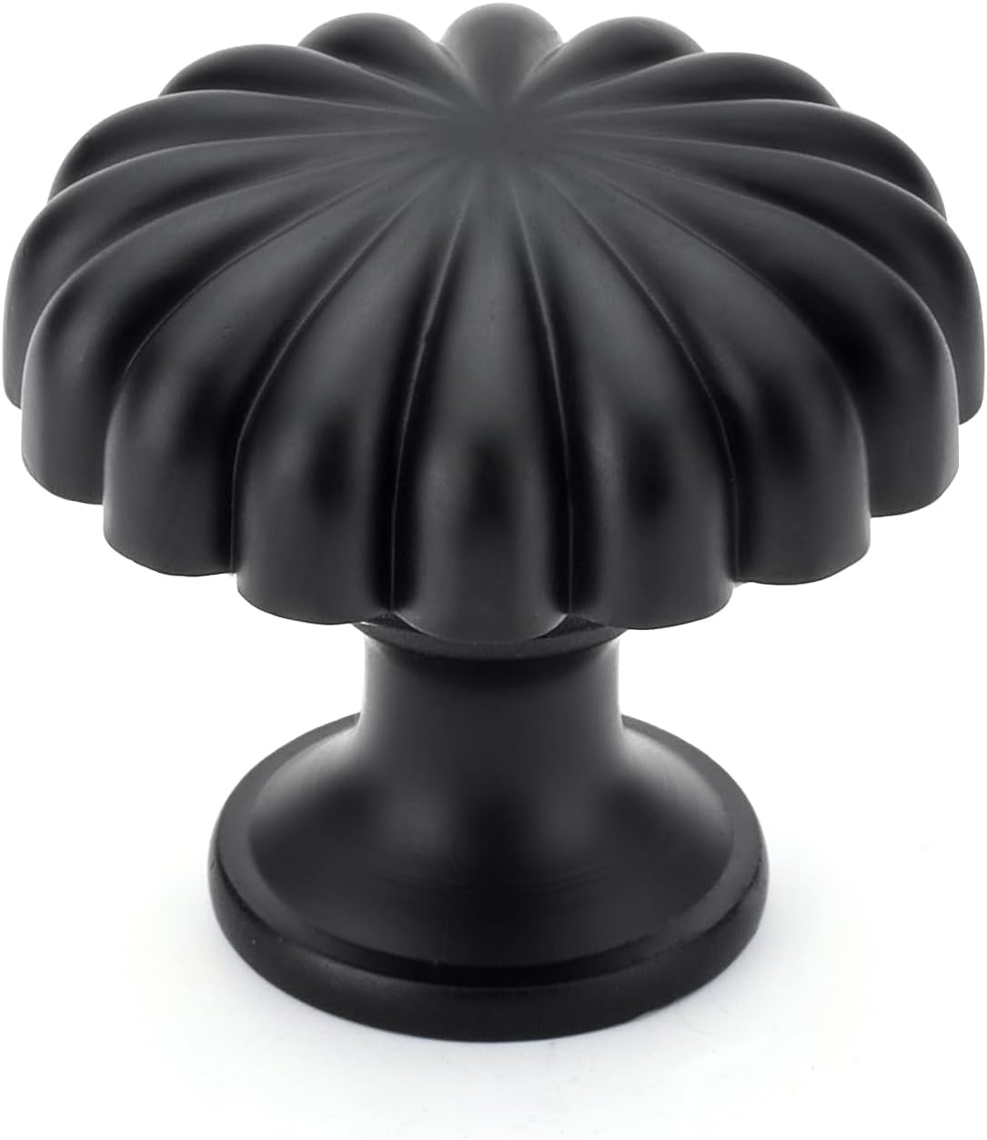 25 Pack Black Cabinet Knobs for Kitchen and Dresser Doors
