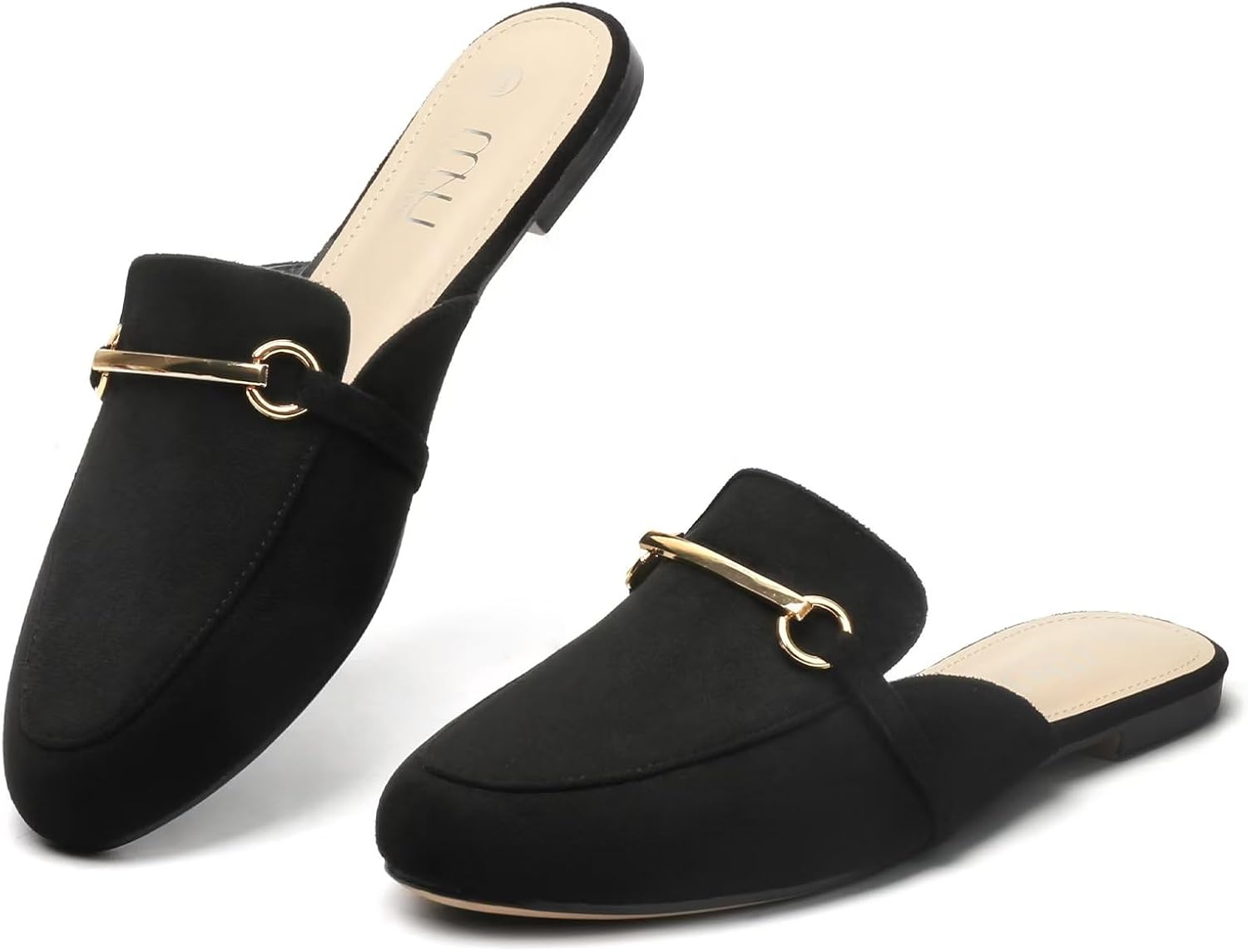 MUSSHOE Comfortable Slip on Women Mules Flats Shoes for Style