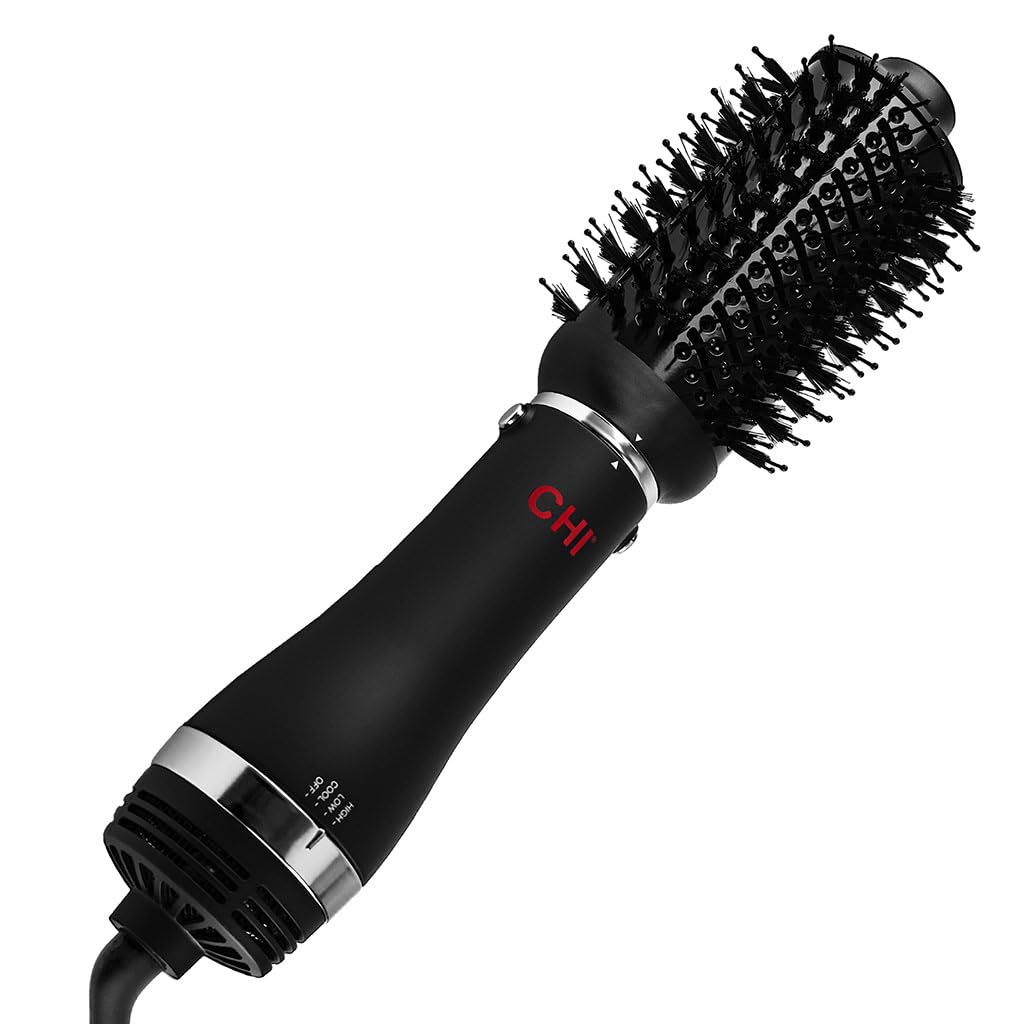 CHI 4-in-1 Blowout Brush: Silky Hair Magic!