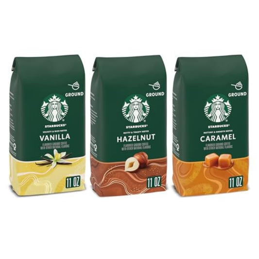 Starbucks Variety Pack Ground Coffee Trio