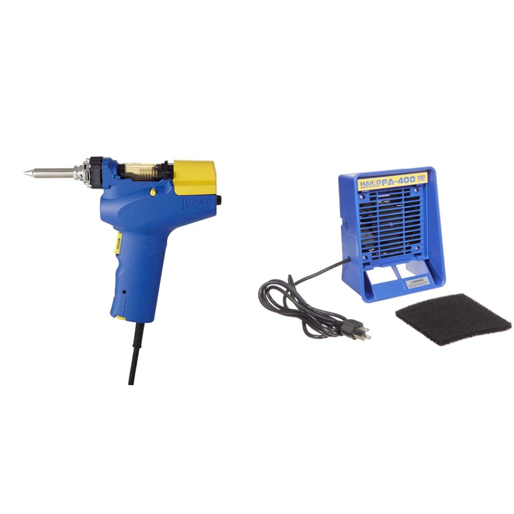 Hakko FR301-03/P Portable Desoldering Tool with Smoke Absorber