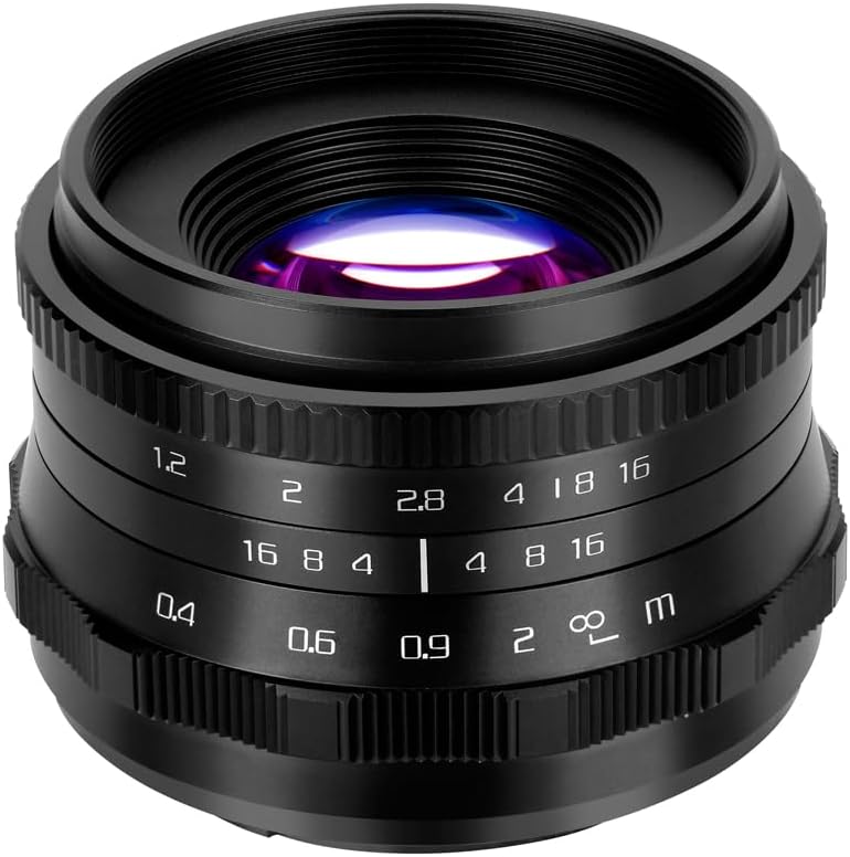 JINTU 35mm F1.2 Portrait Lens for Sony E-Mount Cameras