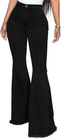 KDF Flare Jeans for Women High Waisted Bell Bottoms (Style VJ4W)