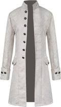 Mens Vintage Tailcoat Jacket Steampunk Victorian Frock Coat - Soft