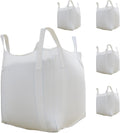 FIBC Bulk Bag 2650 lbs Capacity 39x39x39 in - Reusable Open Top