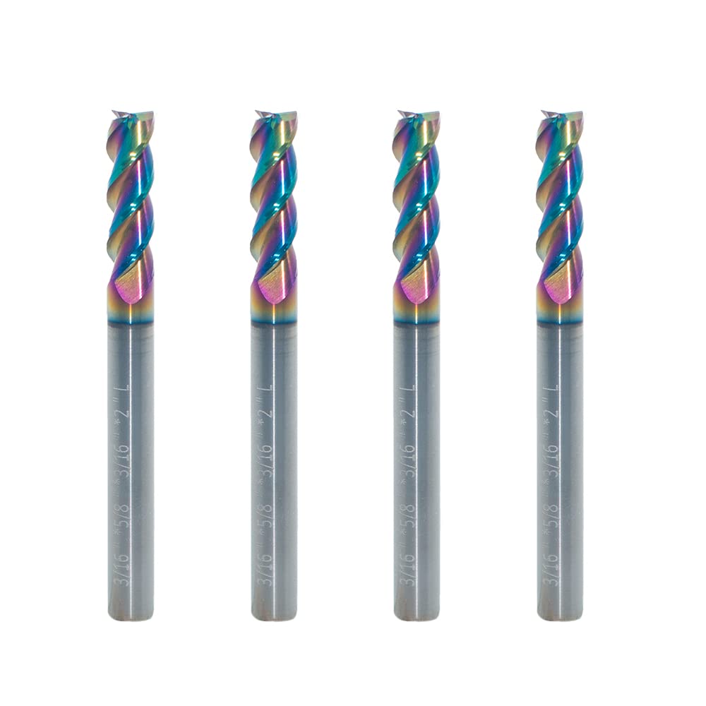 Carbide Square End Mill for Aluminum and Copper Alloy Cutting
