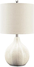 Signature Design by Ashley Rainermen Ceramic Table Lamp - Chic Ambient