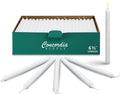 Concordia Supply Church Candles 6.5in x 1/2in Tapers - Bulk Box of 250