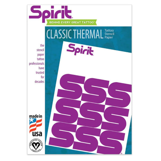 100 Sheets Spirit Classic Thermal Tattoo Transfer Paper - 8.5 X 11
