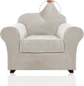 PrinceDeco Velvet Plush Couch Cover for Stylish Home Decor