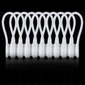 Magnetic Cable Ties 10-Pack Silicone Cord Twist Ties - Neat Cable