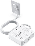 Power Strip Surge Protector 10ft Extension Cord with 12 Outlets - 6