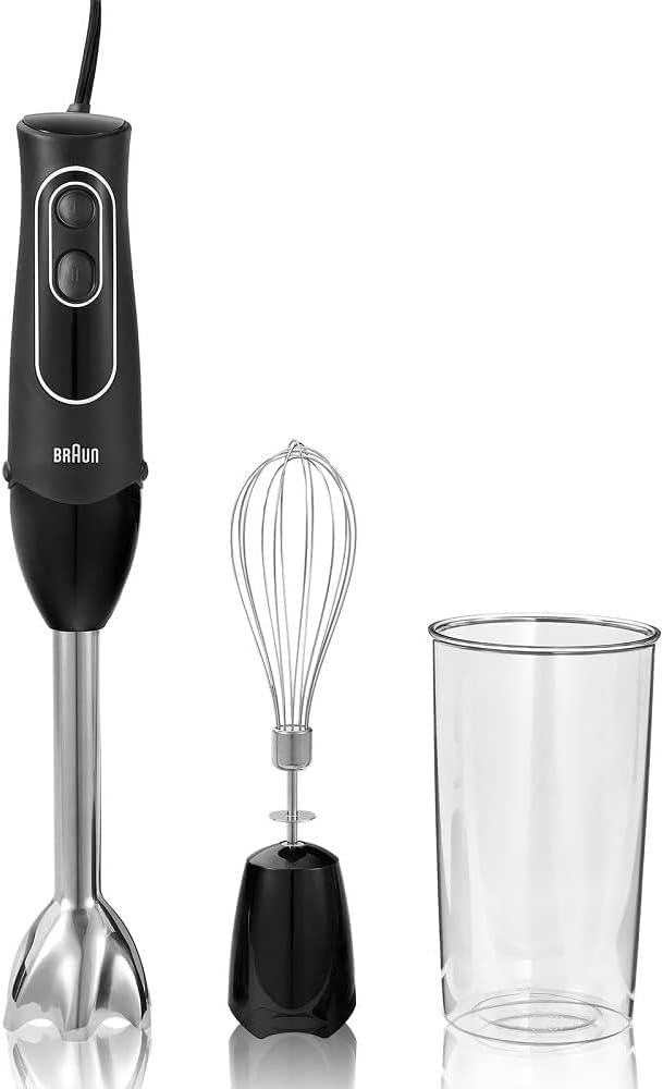 Braun Immersion Hand Blender: Dual Speed, Turbo Power