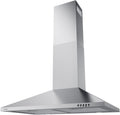 Hermitlux Range Hood 30 in Stainless Steel - Wall Mount Vent Hood