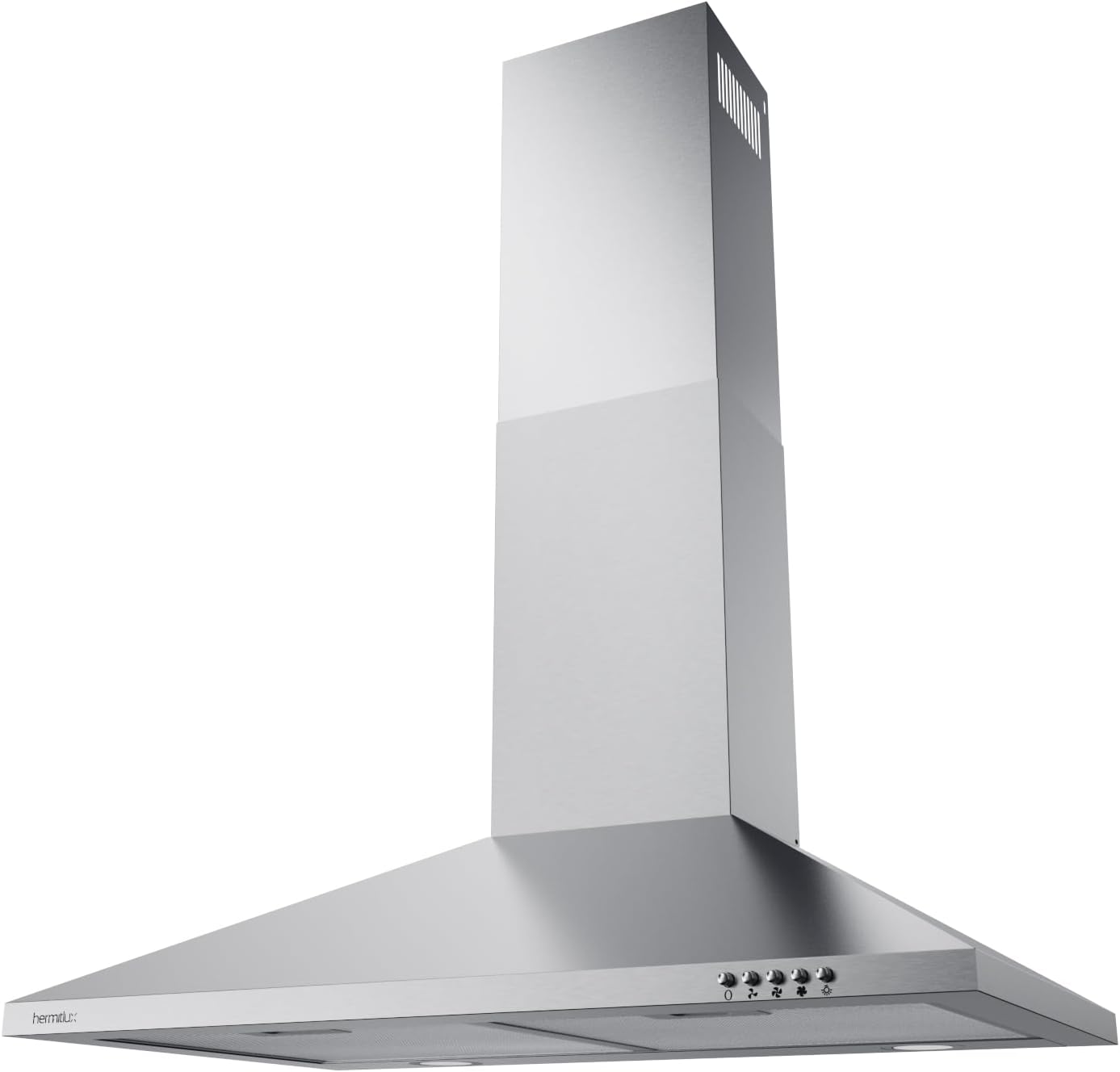 Hermitlux 30 inch Stainless Steel Range Hood with Charcoal Filter