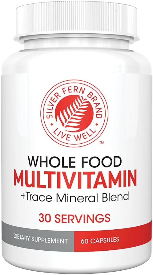 Silver Fern Whole Food Daily Multi Vitamin for Optimal Health