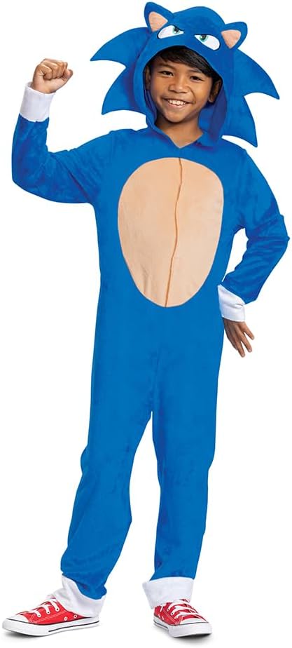 Disguise Sonic the Hedgehog Costume for Kids - Movie Inspired Fun
