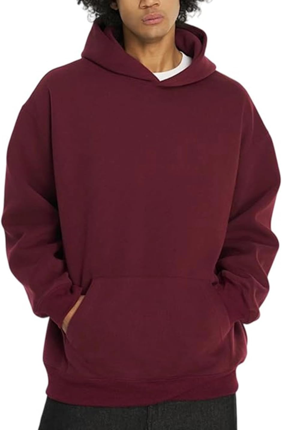 PAODIKUAI Men Hoodie Sweatshirt for Casual and Sporty Style