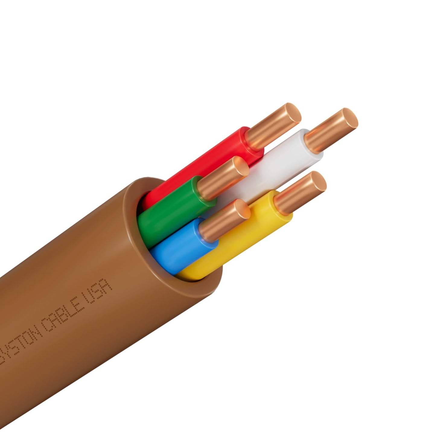 Syston 18/5 Thermostat Cable for HVAC and Doorbell Systems