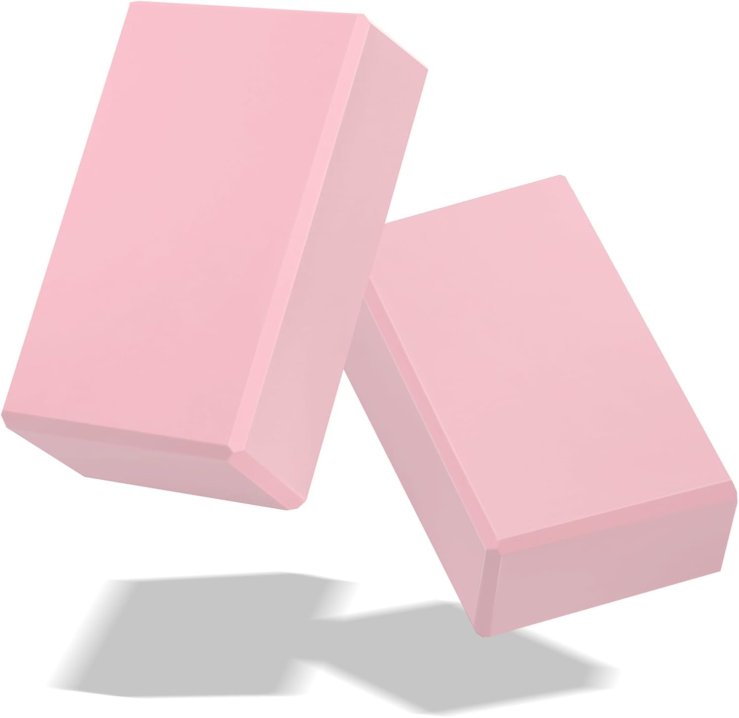 Non-Slip EVA Foam Yoga Blocks x2 - Supportive & Latex-Free