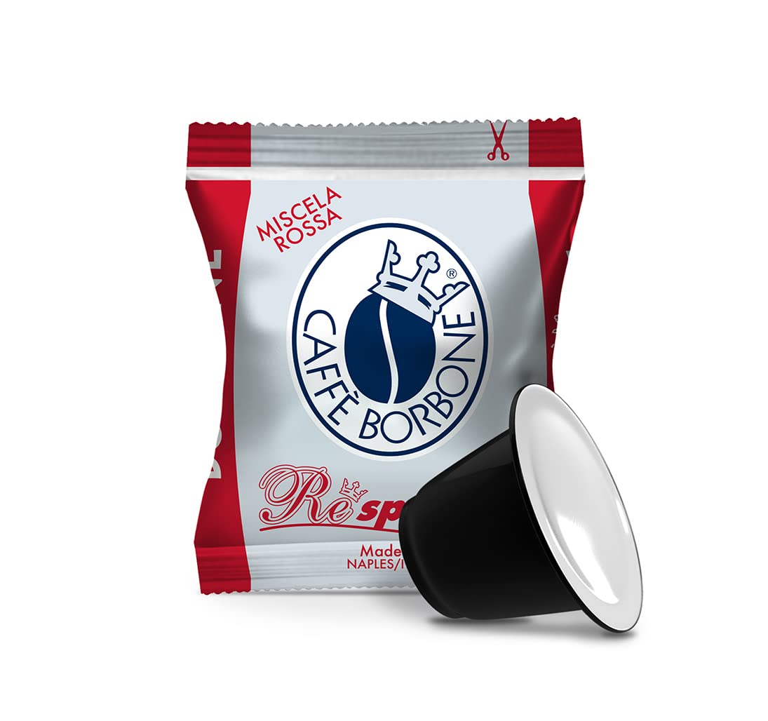 Caffe Borbone Red Blend Espresso Pods for Nespresso Machines