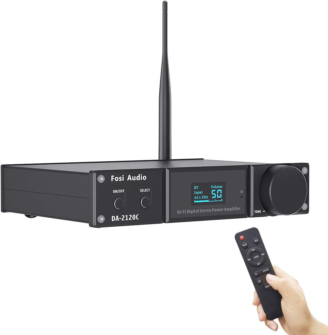 Fosi Audio DA2120C 240W Bluetooth Hi-Fi DAC Amplifier