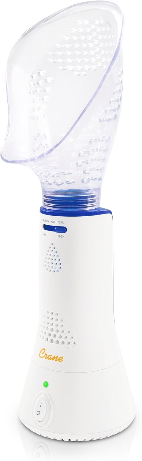 Crane Steam Inhaler, Fast Relief for Sinus & Congestion