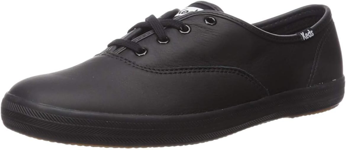 Keds Women's Champion Leather Lace Up Sneakers for Timeless Style