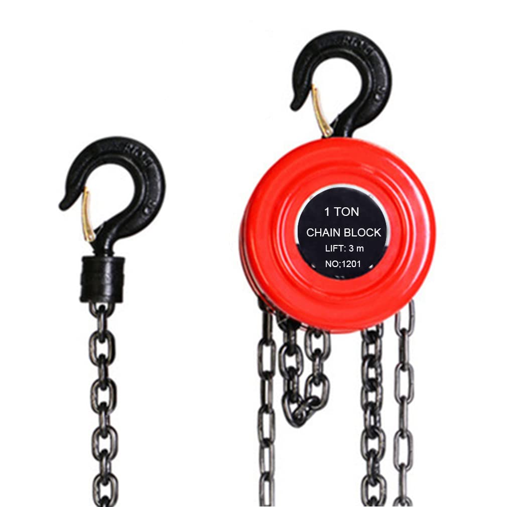 Manual Chain Hoist with 1 Ton Capacity for Heavy Lifting Tasks