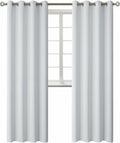 Room Darkening Curtains 95 in Long - Grommet Thermal Insulated Panels