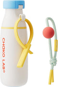 Insulated Stainless Steel Water Bottle with Two Strap - 17oz Milk